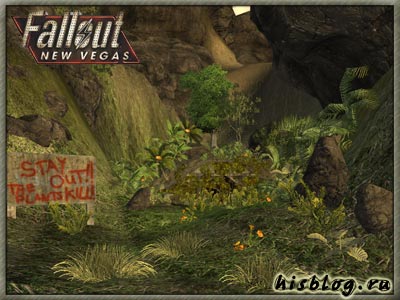Fallout New Vegas - вход в Убежище 22
